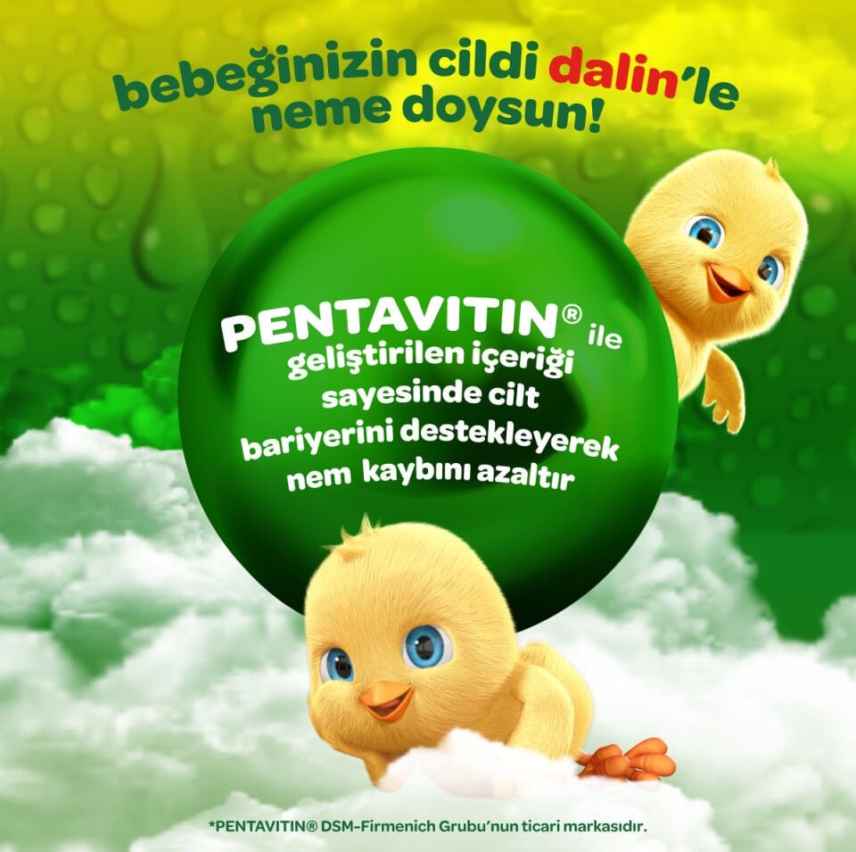 Dalin Nem ve koruma Saç & Vücut Şampuanı 700 ML