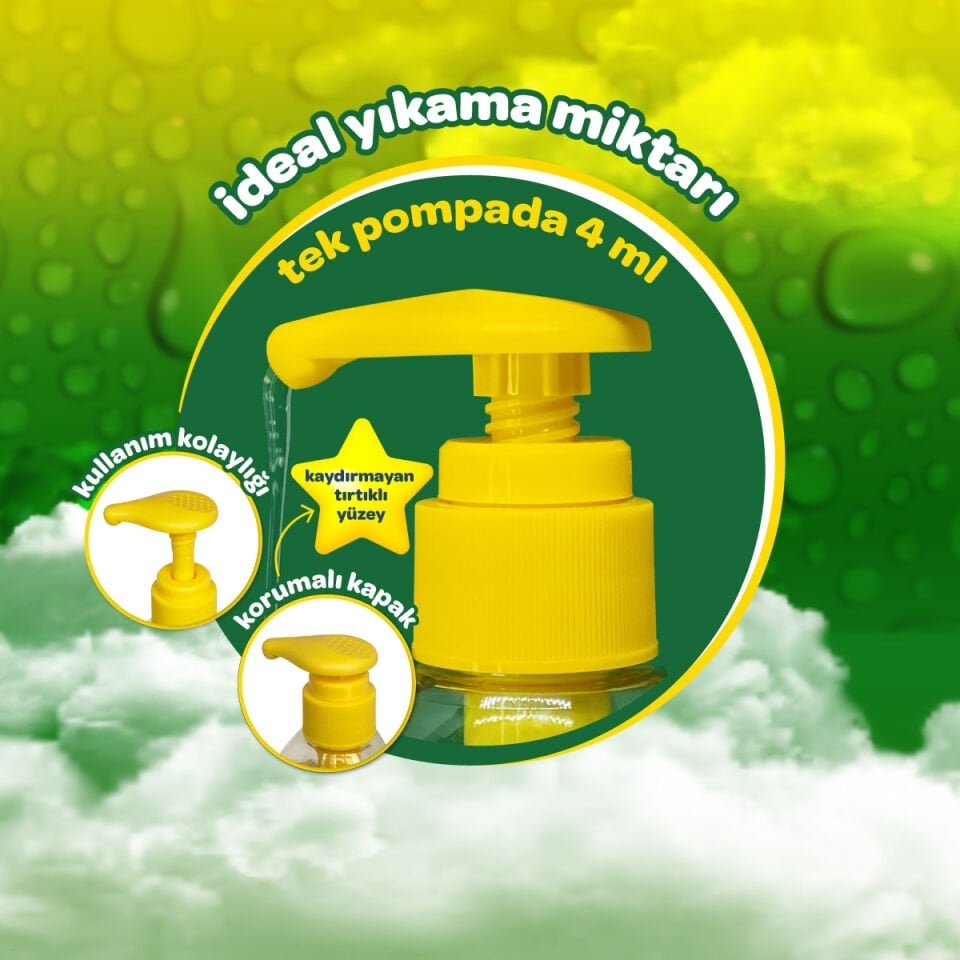 Dalin Nem ve koruma Saç & Vücut Şampuanı 700 ML
