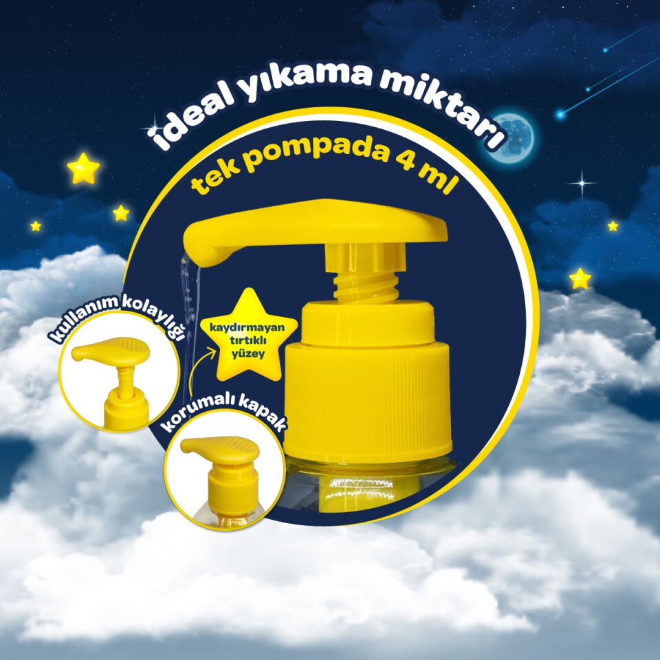 Dalin Rahat ve Mutlu Saç & Vücut Şampuanı 700 ML