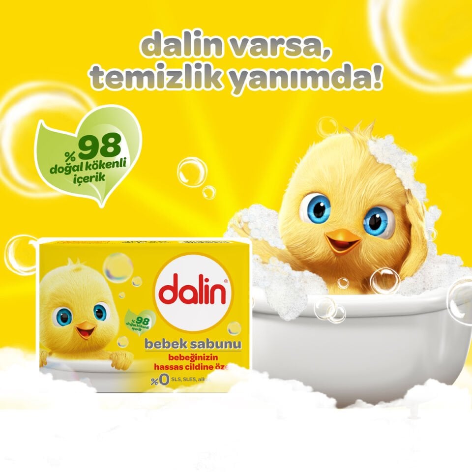 Dalin Bebek Sabunu Klasik 100gr