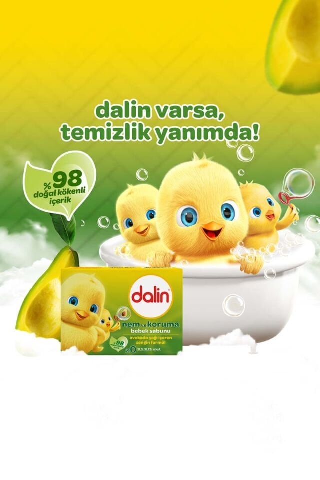 Dalin Nem ve Koruma Bebek Sabunu 100GR