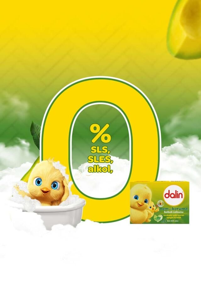 Dalin Nem ve Koruma Bebek Sabunu 100GR