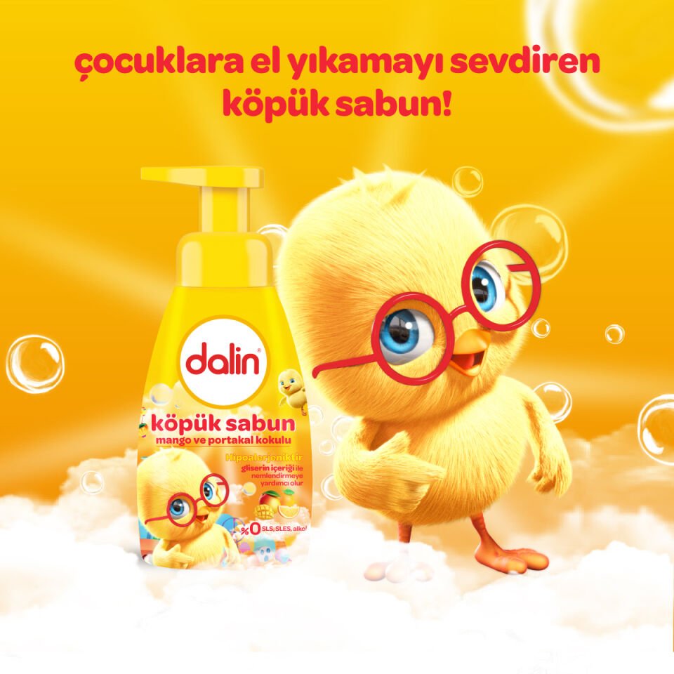 Dalin Köpük Sabun - Mango - Portakal Kokulu 200ML