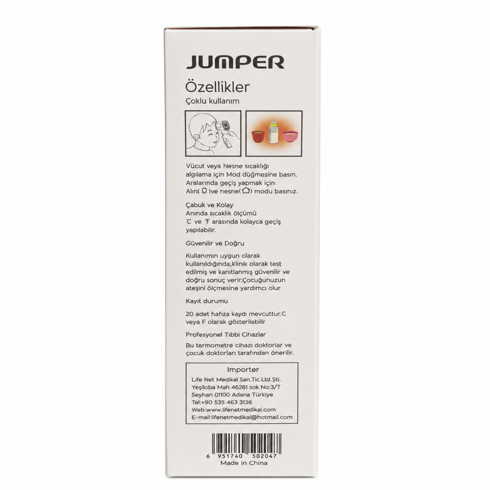 Jumper Temassız Ateş Ölçer Jpd Fr202