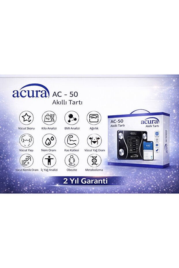 Acura AC-50 CE Onaylı Akıllı Tartı