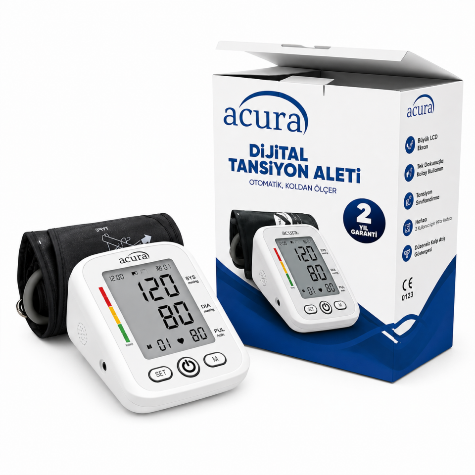 Acura Dijital Koldan Ölçer Tansiyon Aleti AC-433