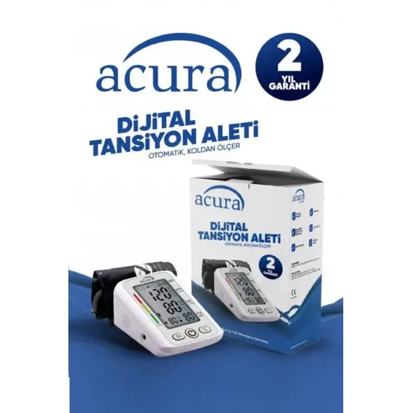 Acura Dijital Tam Otomatik Üst Koldan Ölçer Tansiyon Aleti AC-433