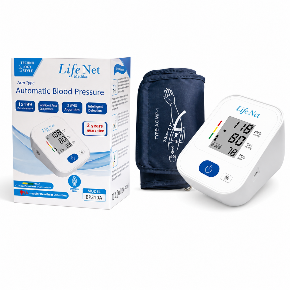 Life Net Tansiyon Aleti Koldan Dijital Tansiyon Ölçer BP310A