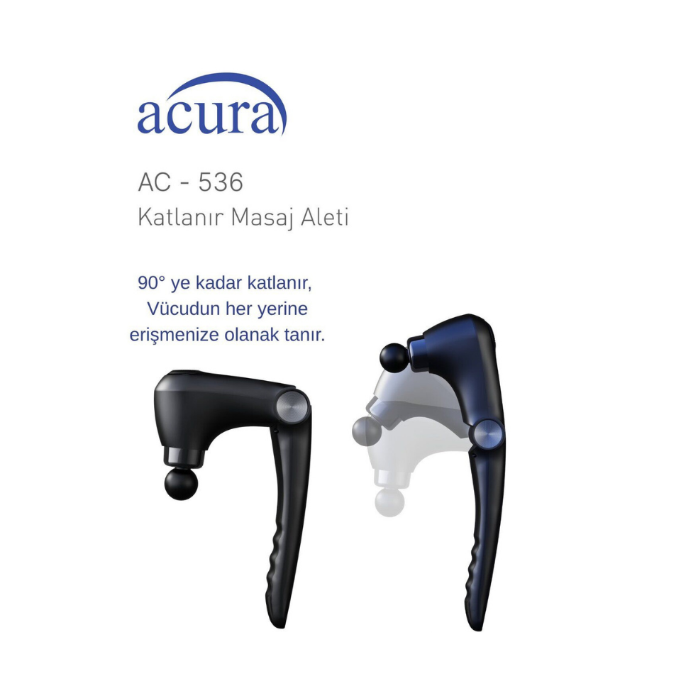 Acura AC-536 Isıtmalı & Soğutmalı Profesyonel Katlanır Masaj Aleti