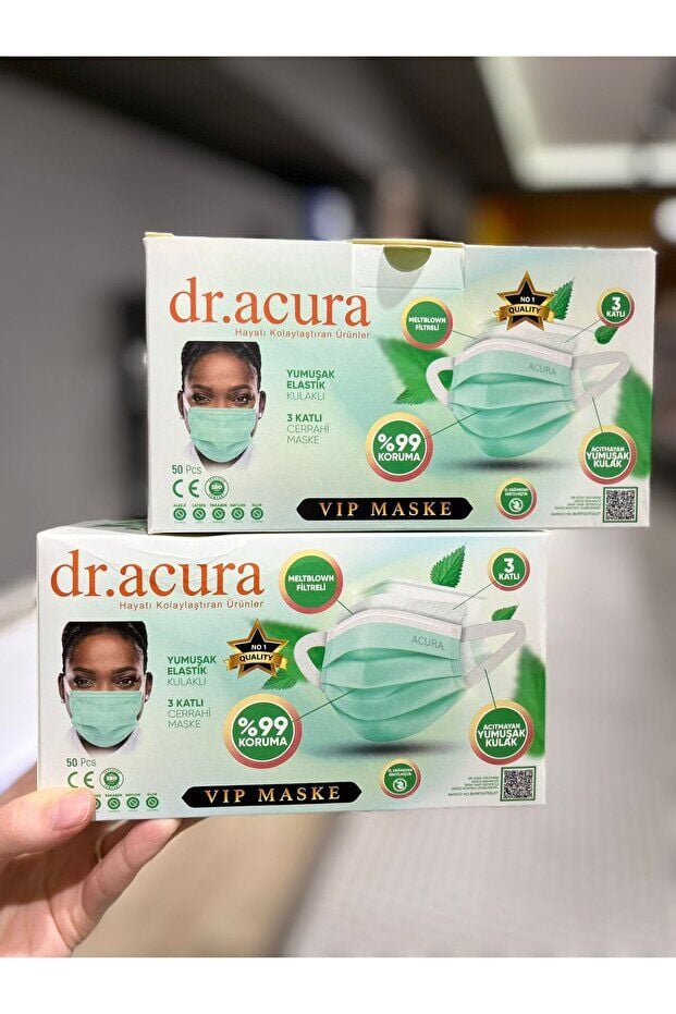 Acura 50li MASKE (KULAK TAKMA YERİ İNCE LASTİK)