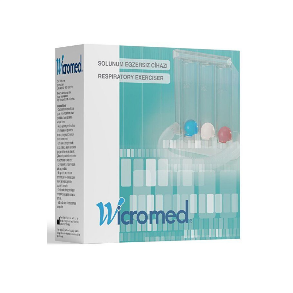 Wicromed Triflo Solunum Egzersiz Tüpü 3 lü