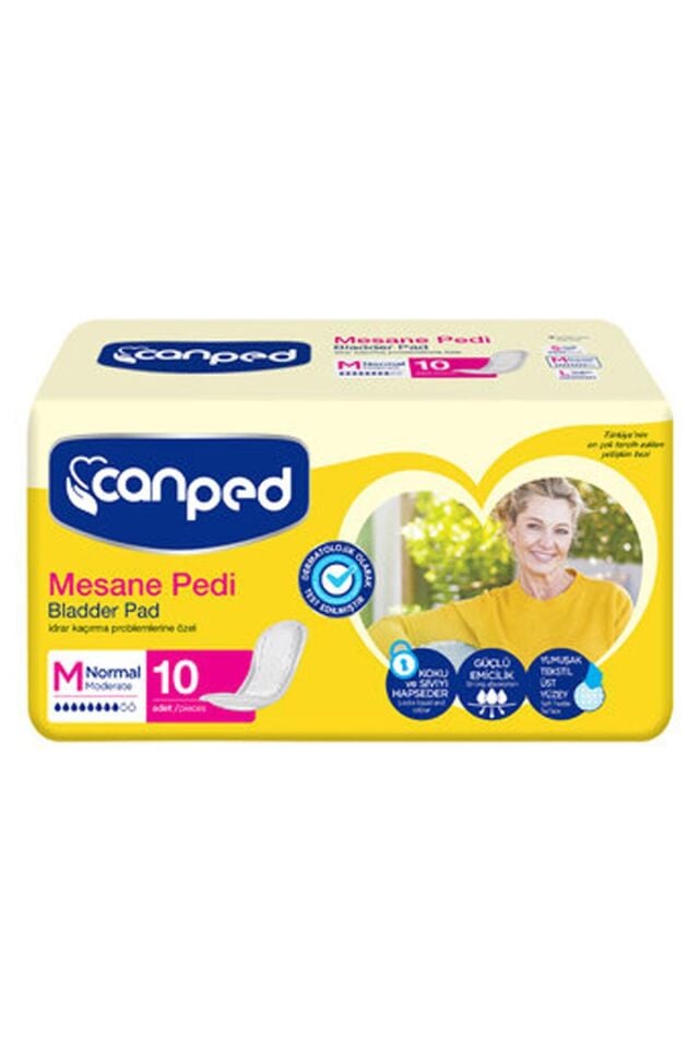 Canped Mesane Pedi Orta Boy Medium 10 Adet