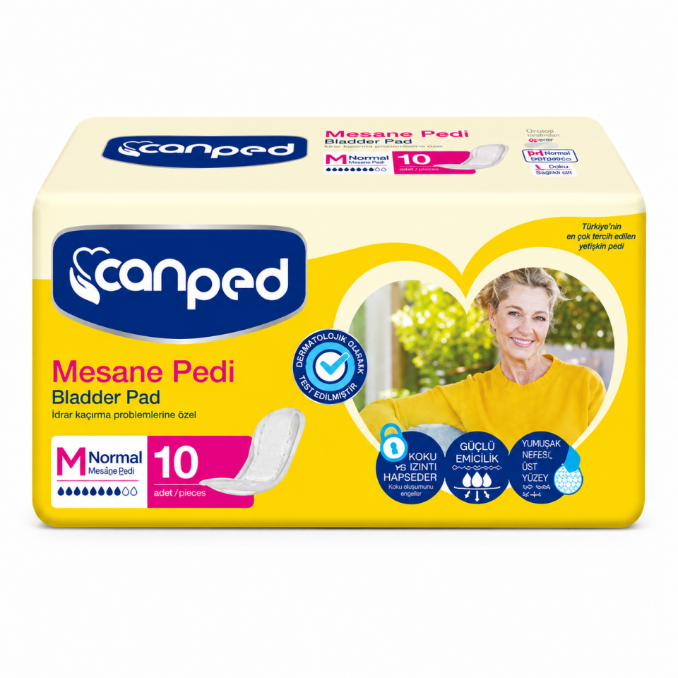 Canped Mesane Pedi Orta Boy Medium 10 Adet
