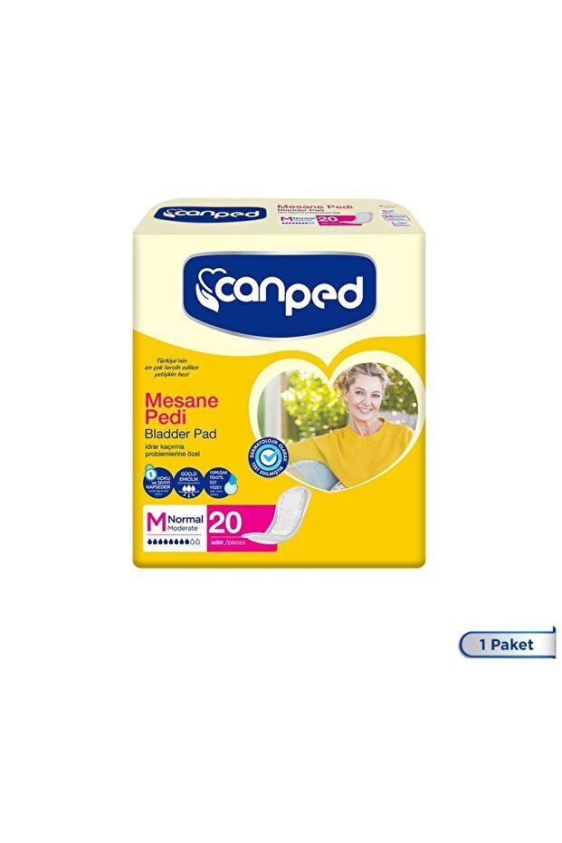 Canped MESANE PEDİ 20 Lİ ORTA (M) 1 ADET
