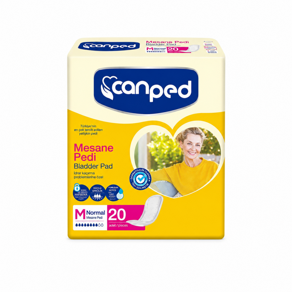 Canped MESANE PEDİ 20 Lİ ORTA M Beden