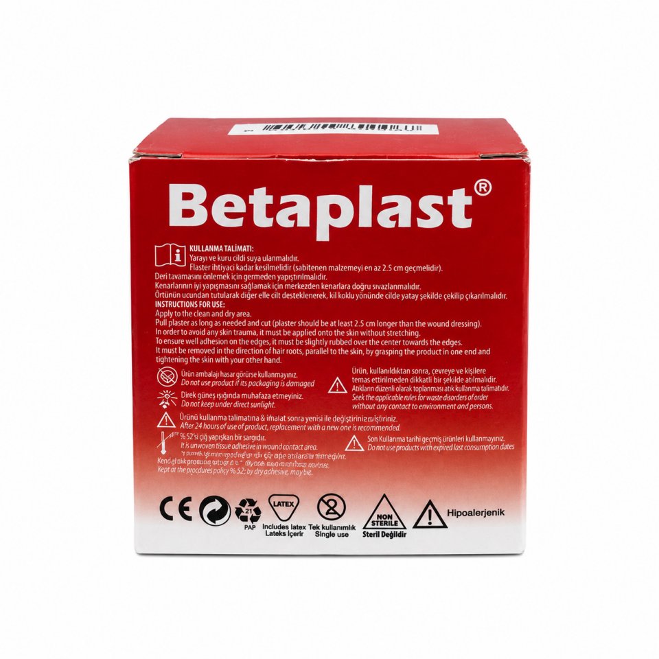 Betabez 5 Cm*5mt Flaster