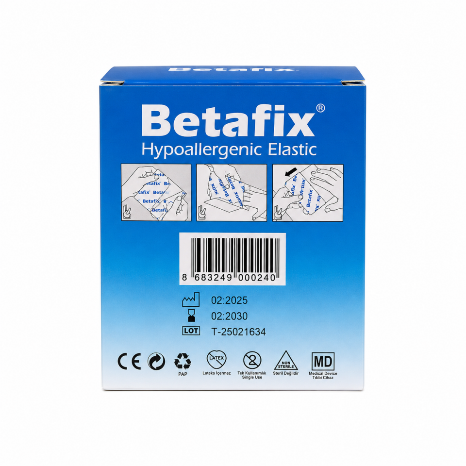 Betafix Esnek Sabitleme Bandı Fix Flaster 10m X 5cm