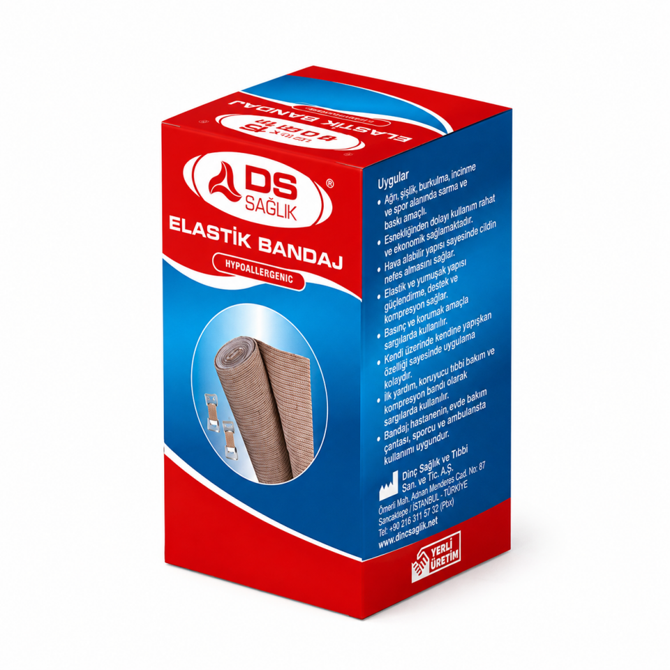 Damla Sağlık Damla Elastik Bandaj 12 Cm X 120 CM