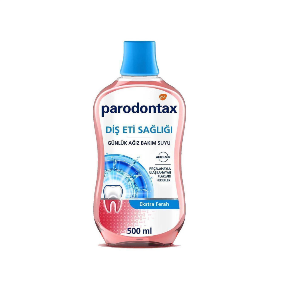 Parodontax Ekstra Ferah Alkolsüz Ağız Bakım Suyu 500ml