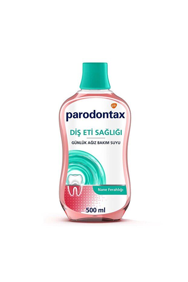Parodontax Nane Ferahlığı Alkolsüz Ağız Bakım Suyu 500ml