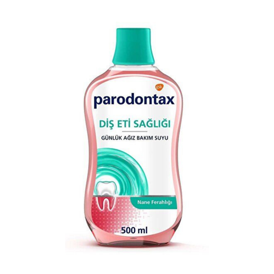 Parodontax Nane Ferahlığı Alkolsüz Ağız Bakım Suyu 500ml