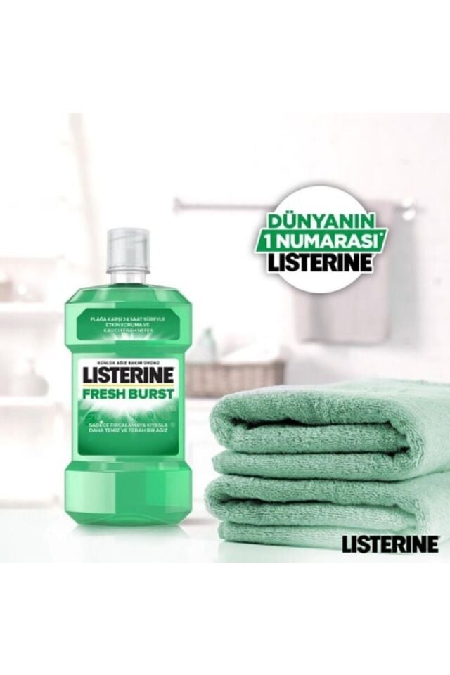 Listerine Fresh Burst Günlük Ağız Bakım Suyu 250ml