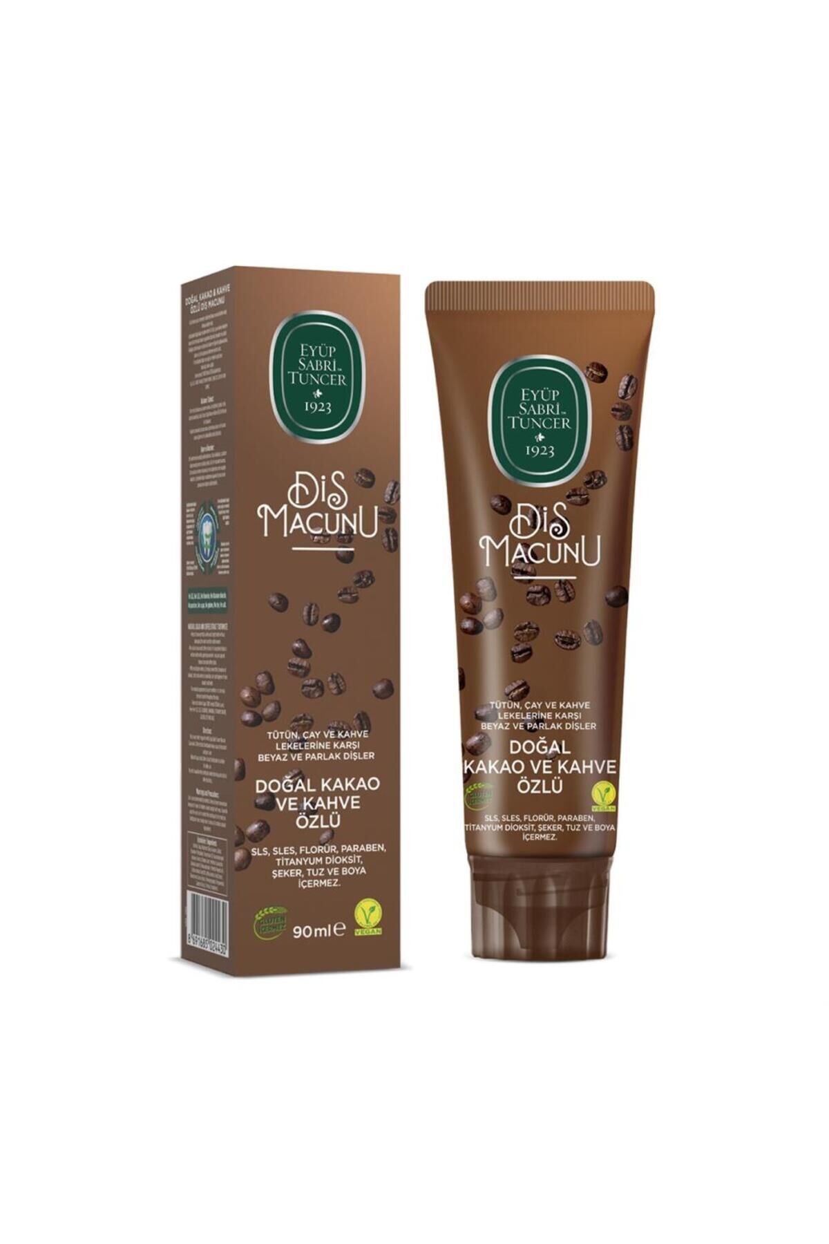 Eyüp Sabri Tuncer Doğal Kakao ve Kahve Özlü Macunu 90ml