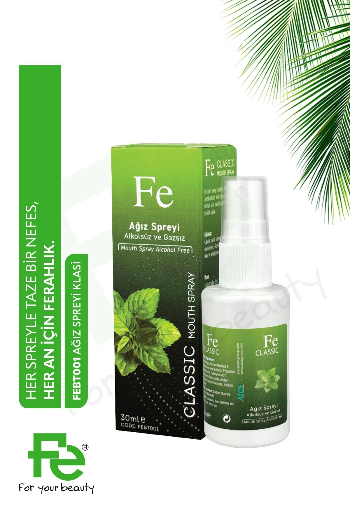 Fe Klasik Ağız Spreyi 30 ML