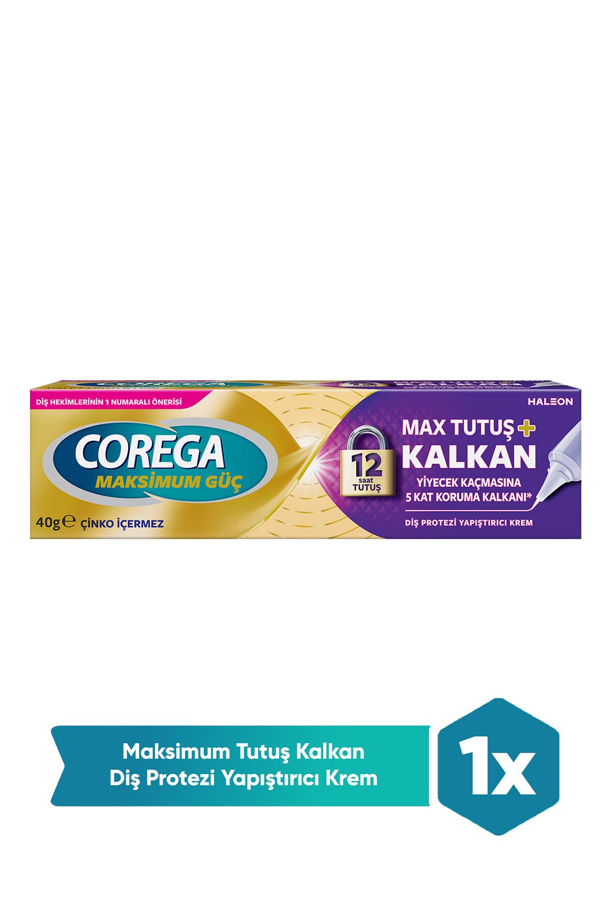 Corega Maksımum Kontrol Dıs Protez Yapıstırıcı Krem