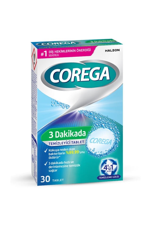 Corega Protez Temizleme Tableti 30