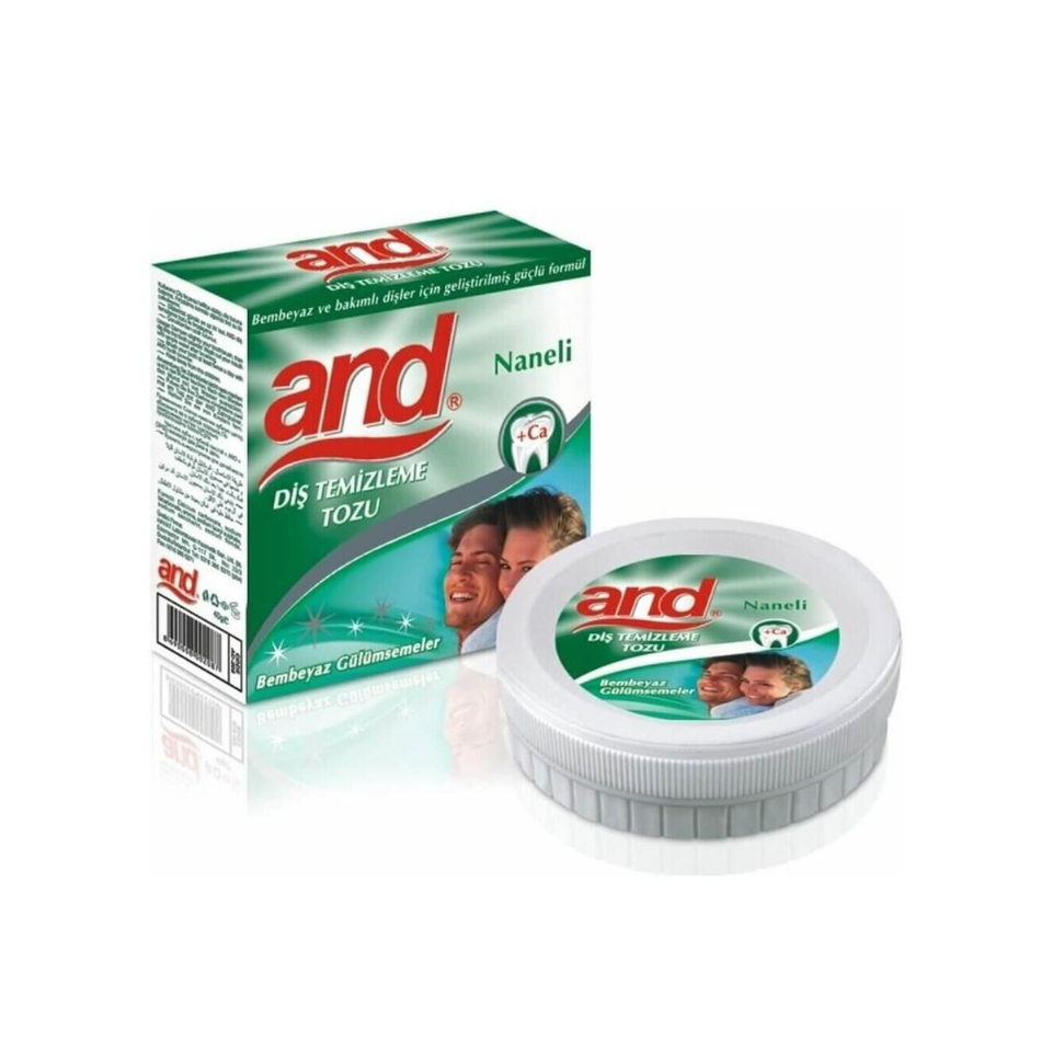 AND Diş Temizleme Tozu 40 Gr // Naneli