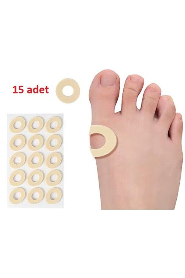 Ayak Nokta Nasır Pedi Sünger Yastık 15 Adet