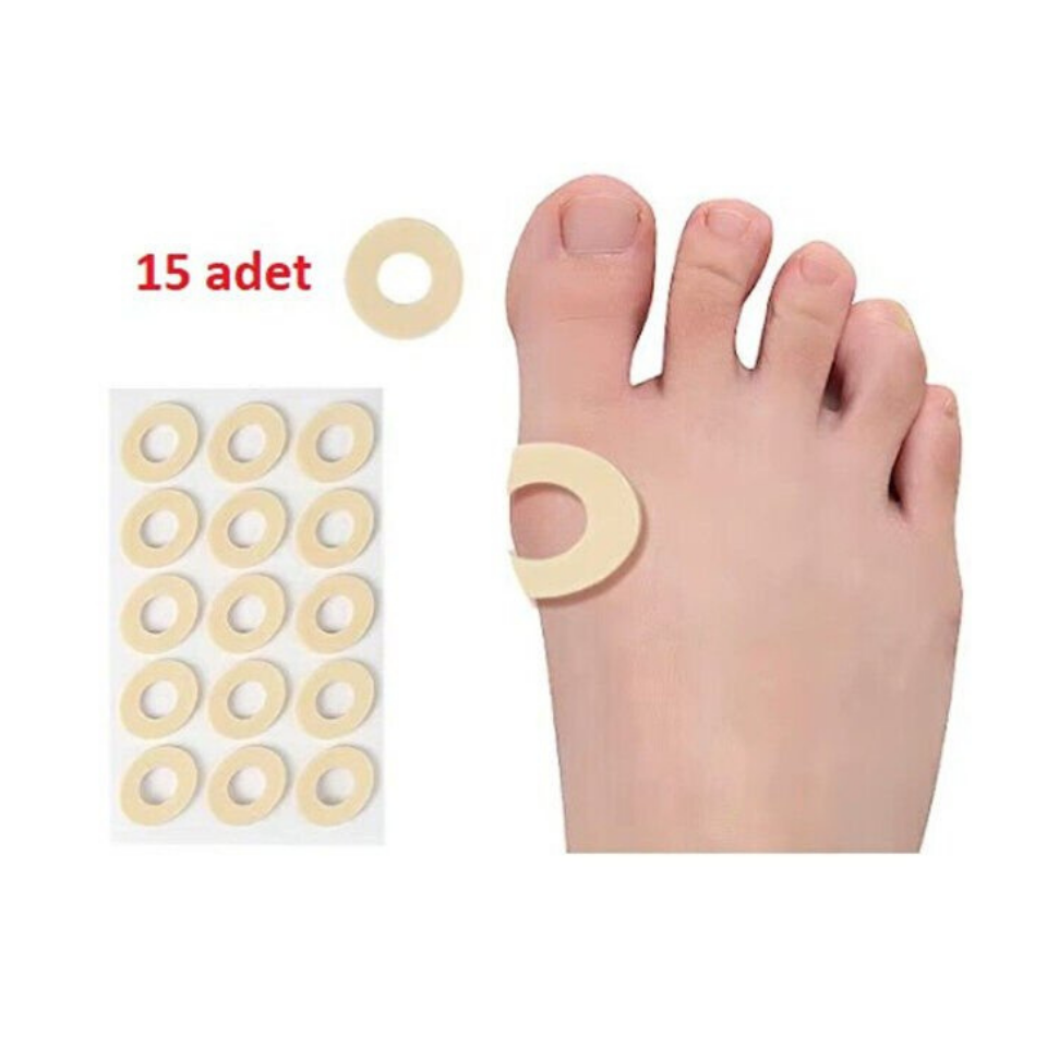 Ayak Nokta Nasır Pedi Sünger Yastık 15 Adet