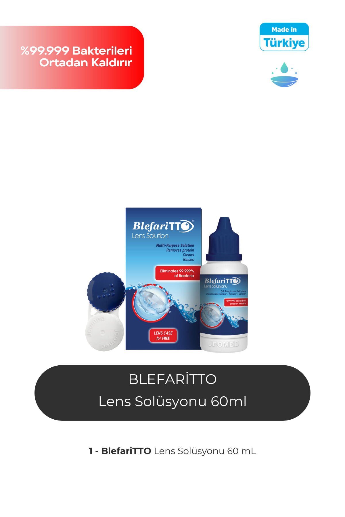 BLEFARİTTO Lens Solüsyonu 60 ml