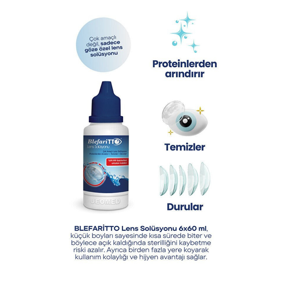 BLEFARİTTO Lens Solüsyonu 60 ml
