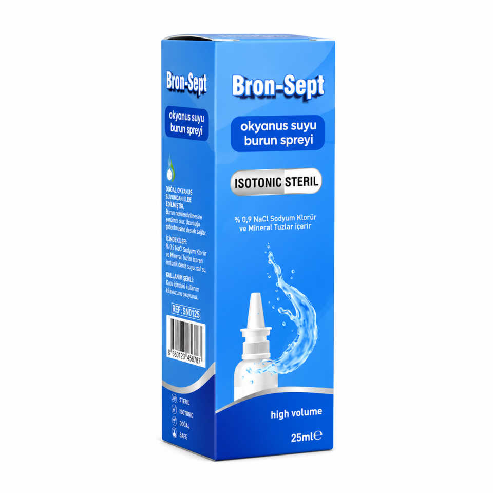 Bron-Sept Okyanus Suyu Burun Spreyi 25 ml