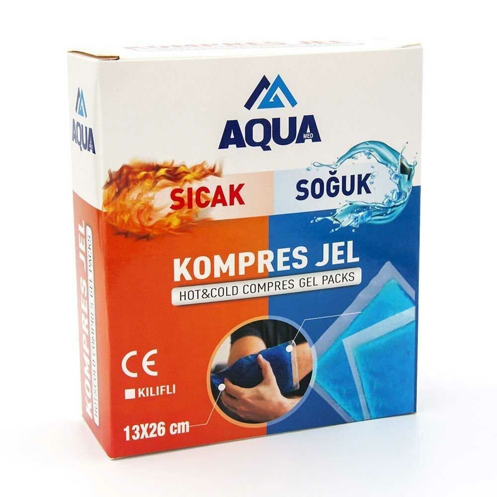 Aqua Sıcak Soğuk Jel Kompres 13cm*26cm