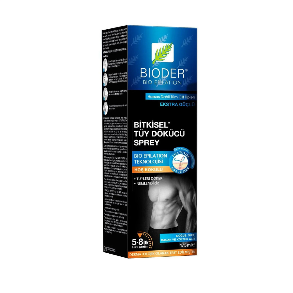 Bioder Tüy Dökücü Sprey Erkek 175 ml