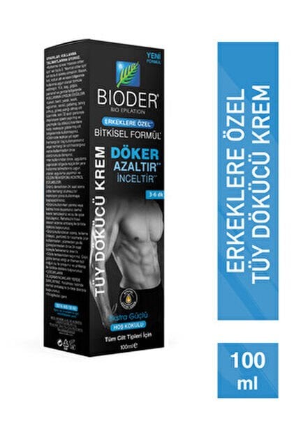 Bioder Erkek  Tüy Dökücü Krem 100ml