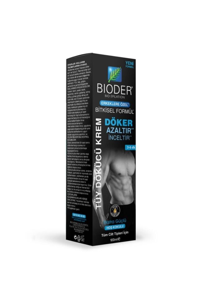 Bioder Erkek  Tüy Dökücü Krem 100ml
