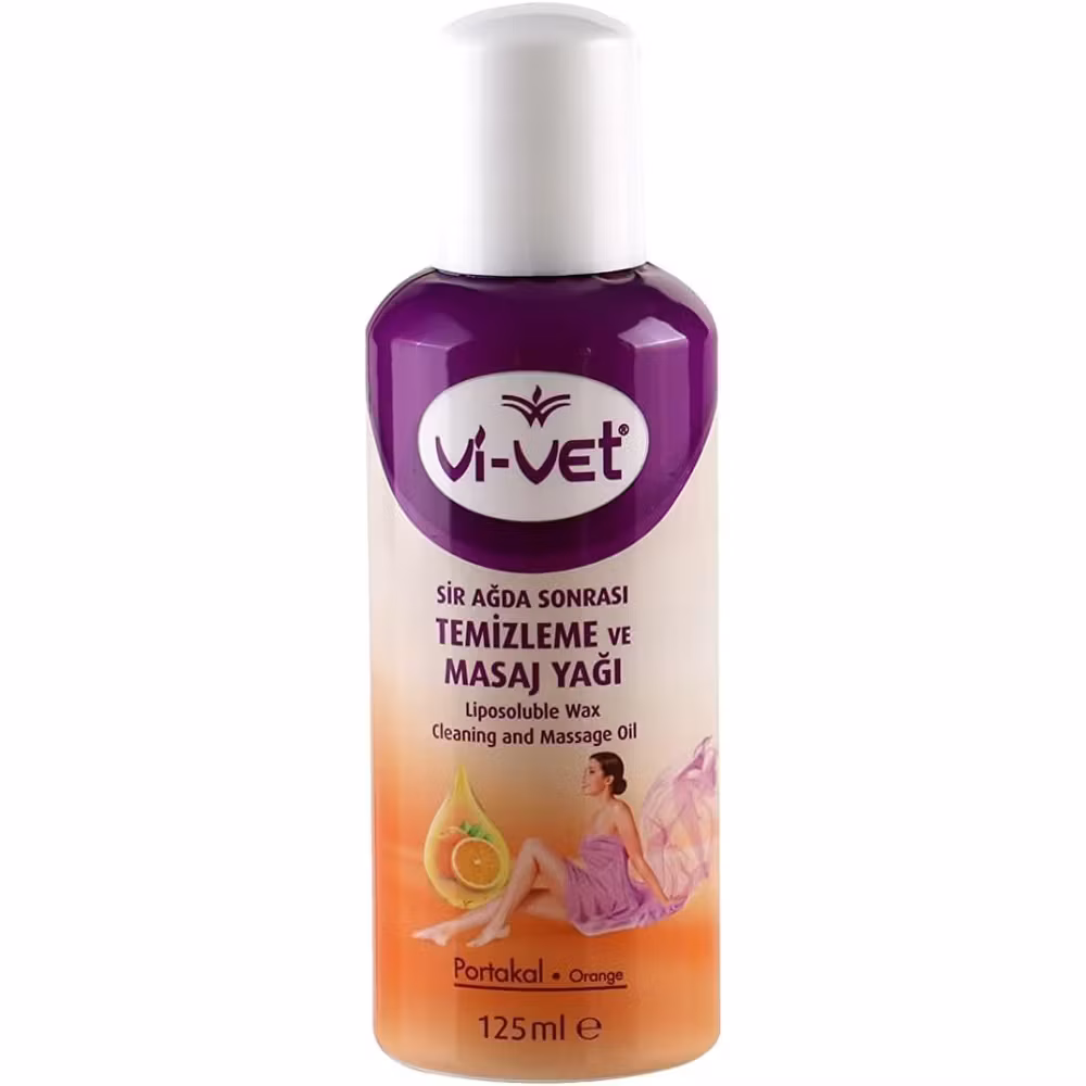 Vi-Vet Portakal Çiçek Ağda Sonrası Temizleme ve Masaj Yağı 125 Ml