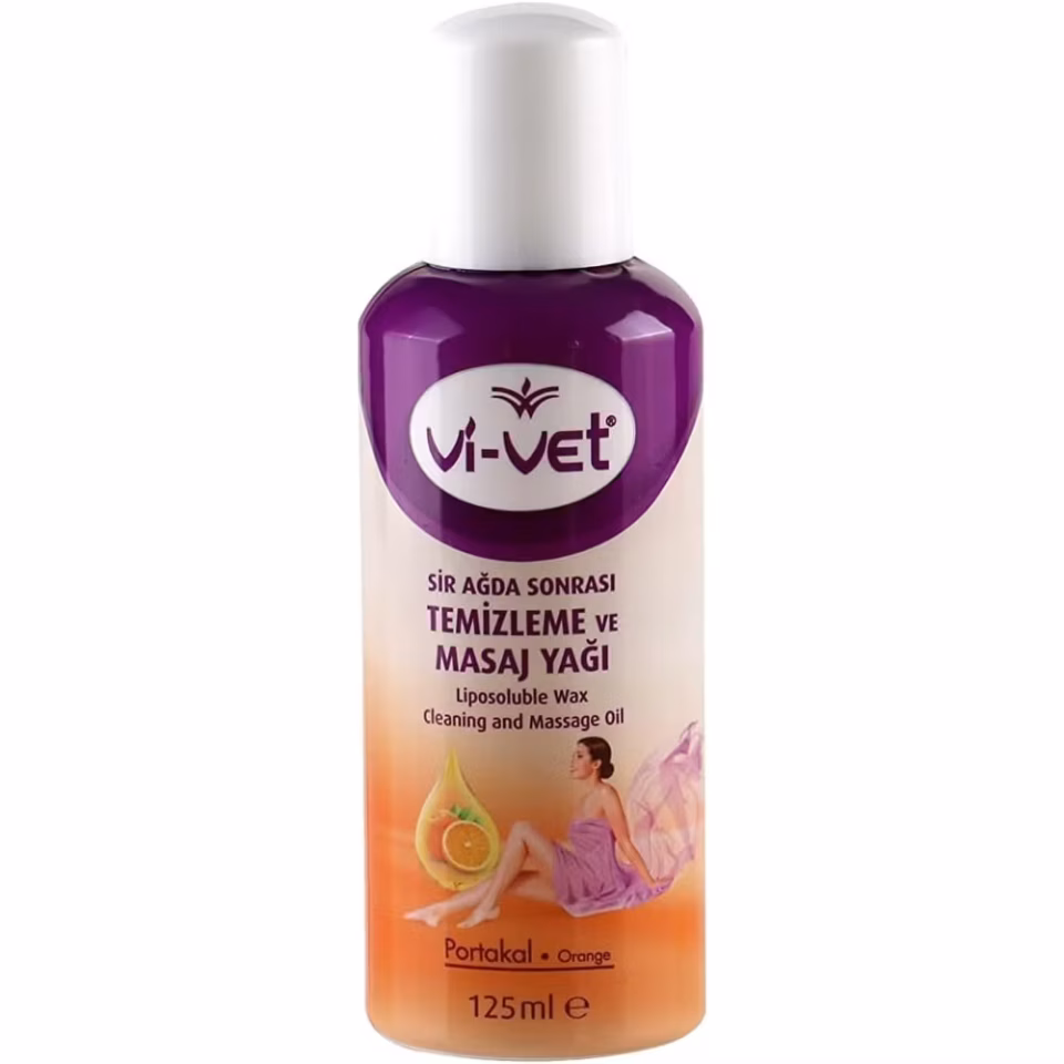 Vi-Vet Portakal Çiçek 125 ml Ağda Sonrası Temizleme ve Masaj Yağı