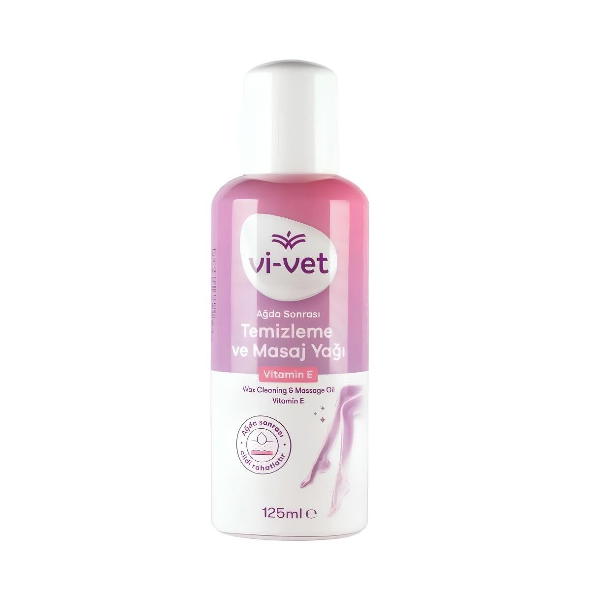 Vi-Vet Sir Ağda Temizleme ve Masaj Yağı E Vitamini 125 Ml