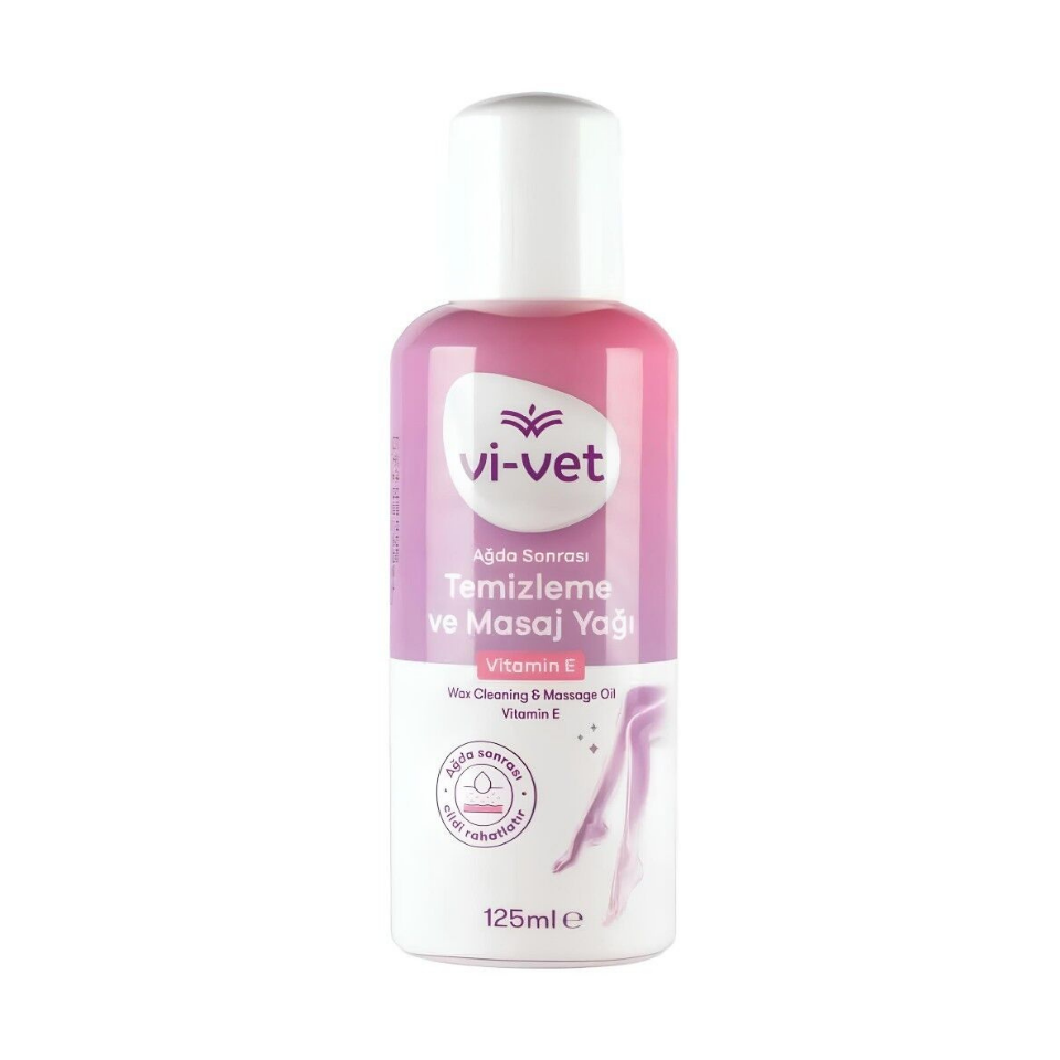 Vi-Vet Sir Ağda Temizleme ve Masaj Yağı E Vitamini 125 Ml