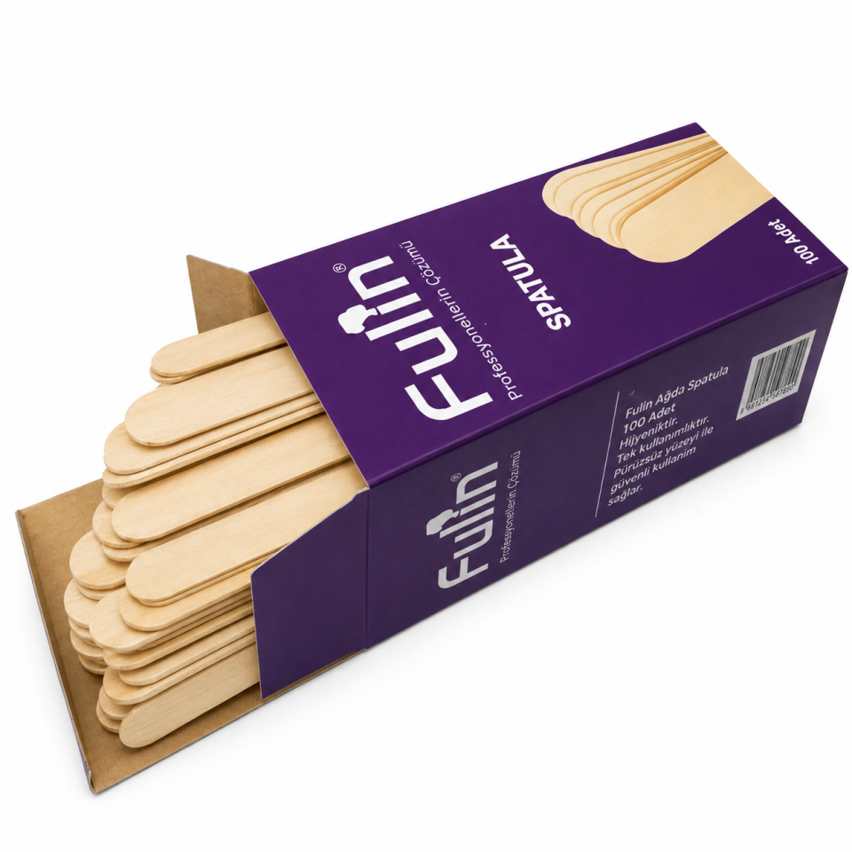 Fulin Ağda Spatula 100 Lü