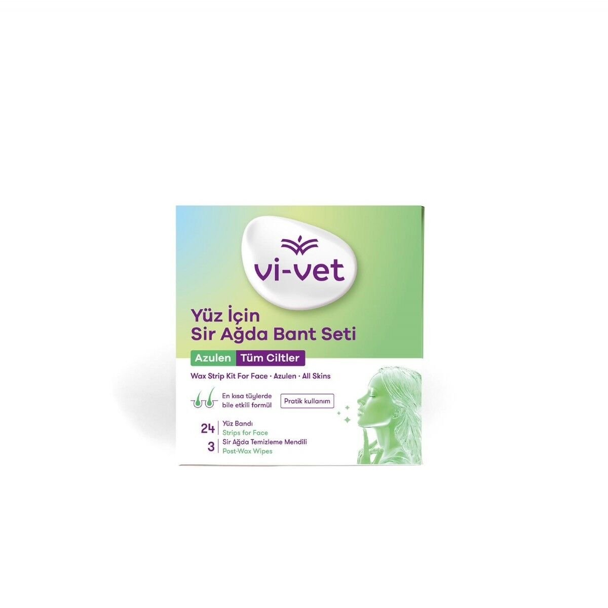 Vi-Vet Sir Ağda Bandı Yüz İçin