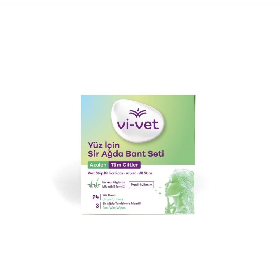 Vi-Vet Sir Ağda Bandı Yüz İçin