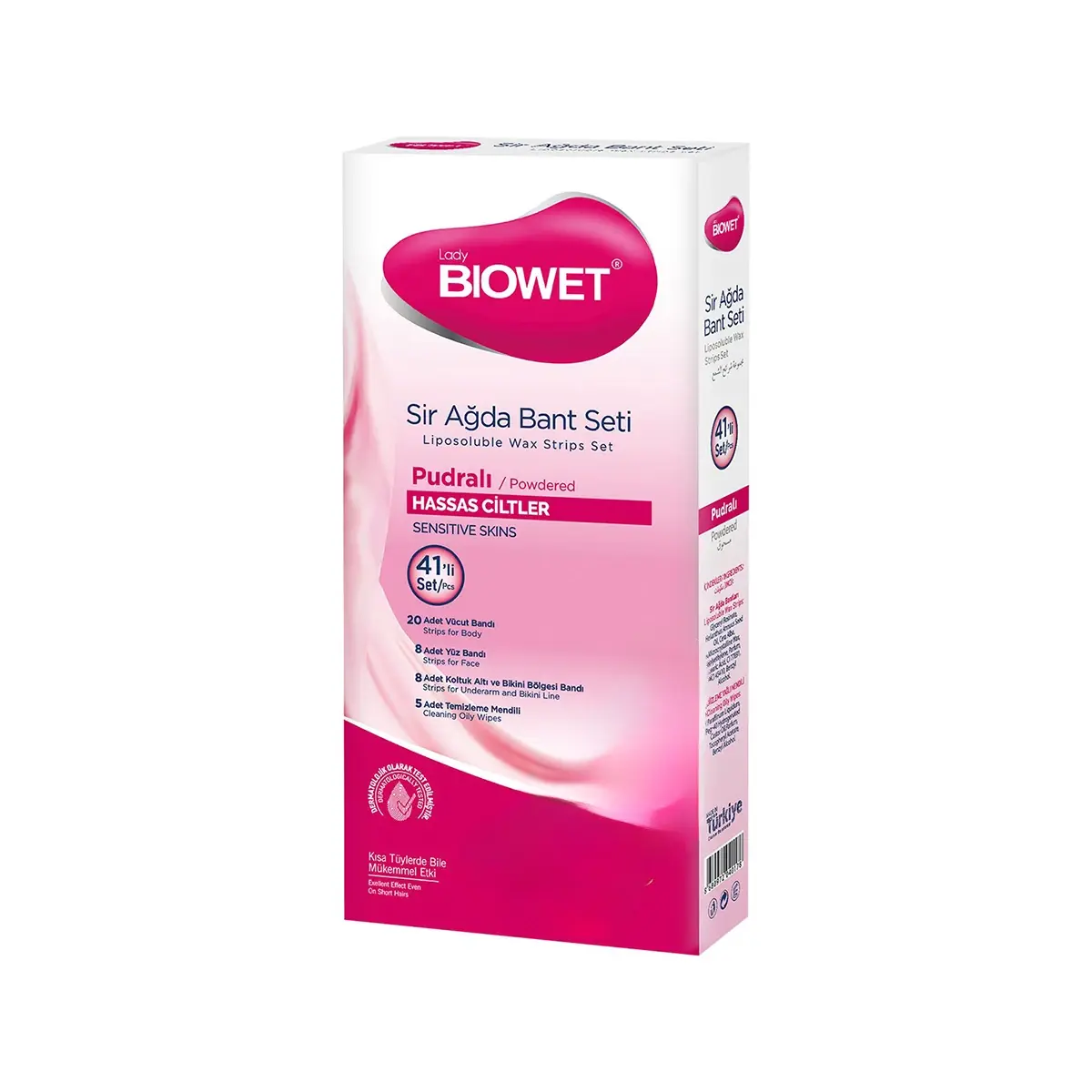 Biowet Sir Ağda Bant Seti Pudralı 41'li Set
