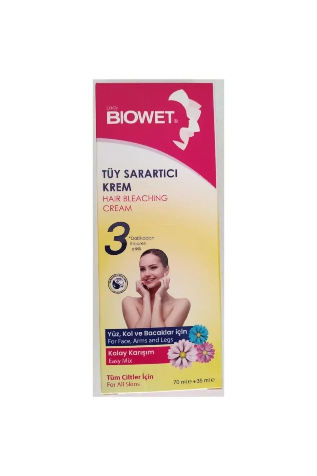 Biowet Bıowet Tüy Sarartıcı Krem 70+35 Ml Tüm Cilt