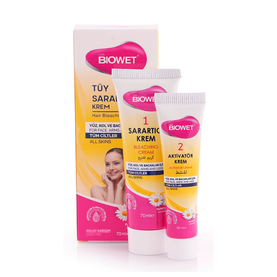 Biowet Tüy Sarartıcı Krem 70+35 Ml